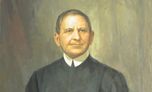 Painting of Jedlik Ányos, inventor, engineer, physicist, and Benedictine priest, the unsung father of the dynamo and electric motor