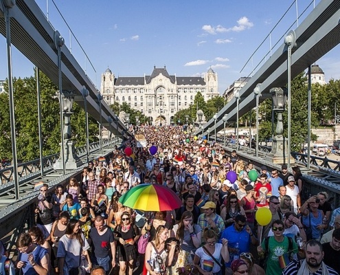 things to do in Budapest in June - the Pride