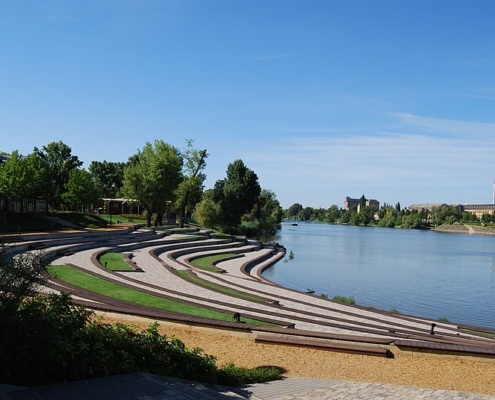 Kopaszi Gát - green spaces in Budapest