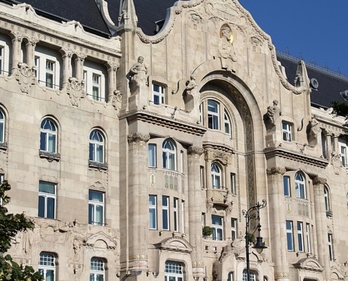 Art Nouveau in Budapest-Gresham Palota