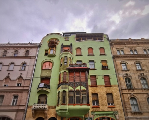 Art Nouveau in Budapest-Bedő ház