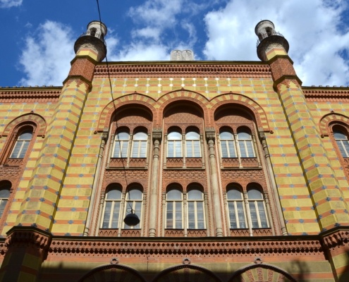 Art Nouveau in Budapest-Rumbach Synagogue